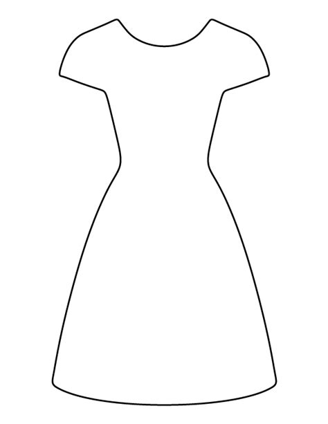 Blank Dress Template